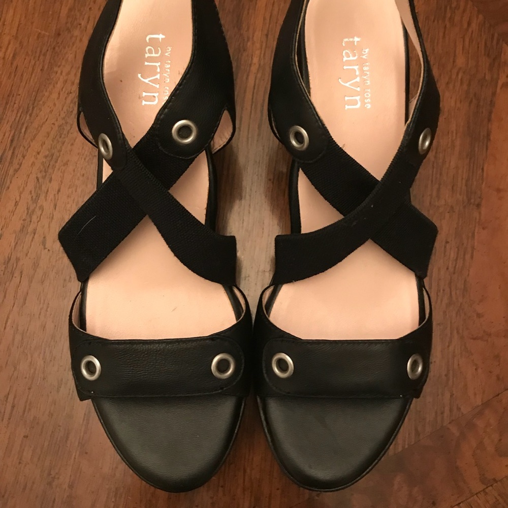 Taryn Rose by Taryn Criss Salene Black Sandal 8.5